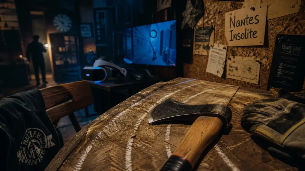 Nantes activités insolites : hache de lancer, VR et escape à 35 €