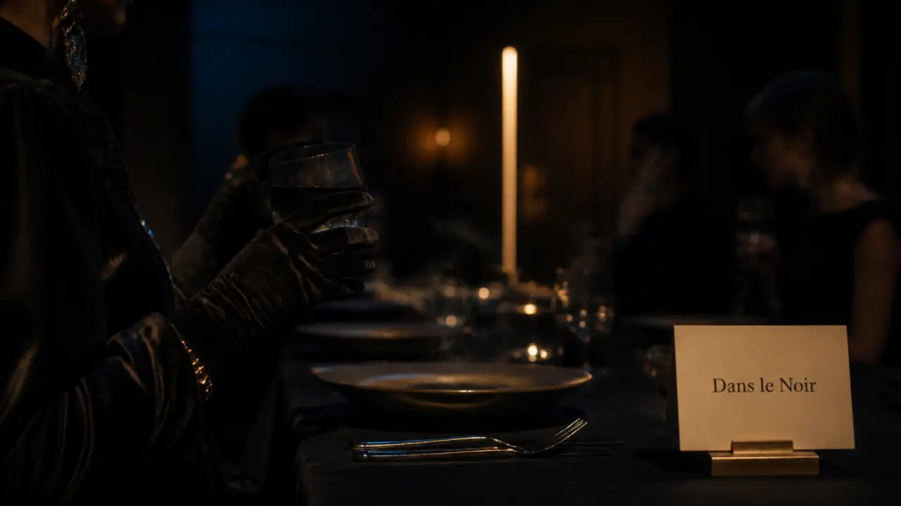 Restaurant insolite Nantes : dîner dans le noir sur l’Erdre