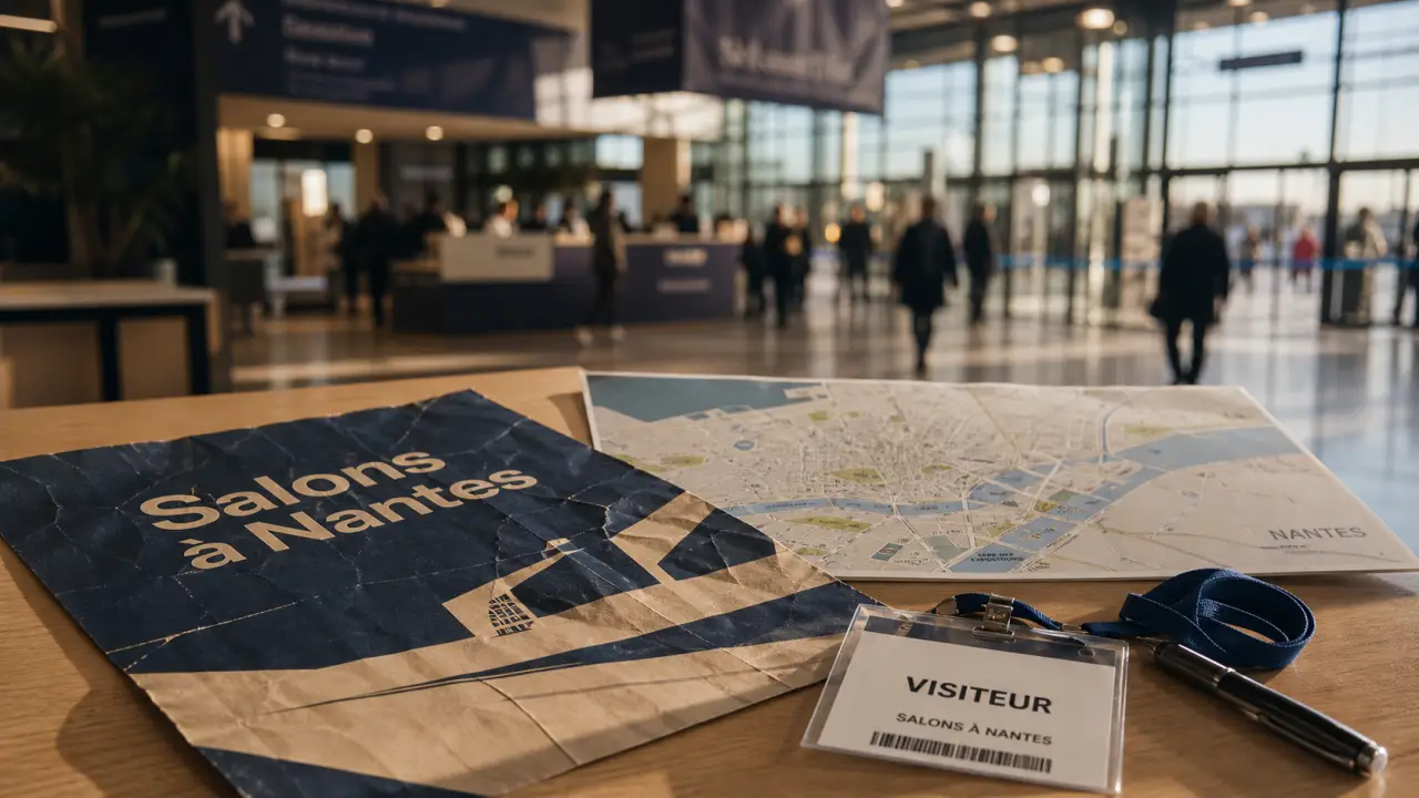 Salon à nantes : plan et affiche pour choisir dates 2026-2027