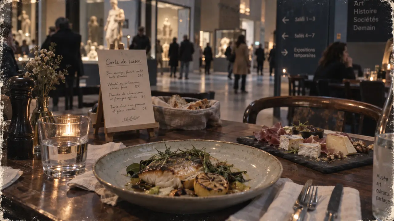 Café du musée Nantes : carte de saison et brunch au musée