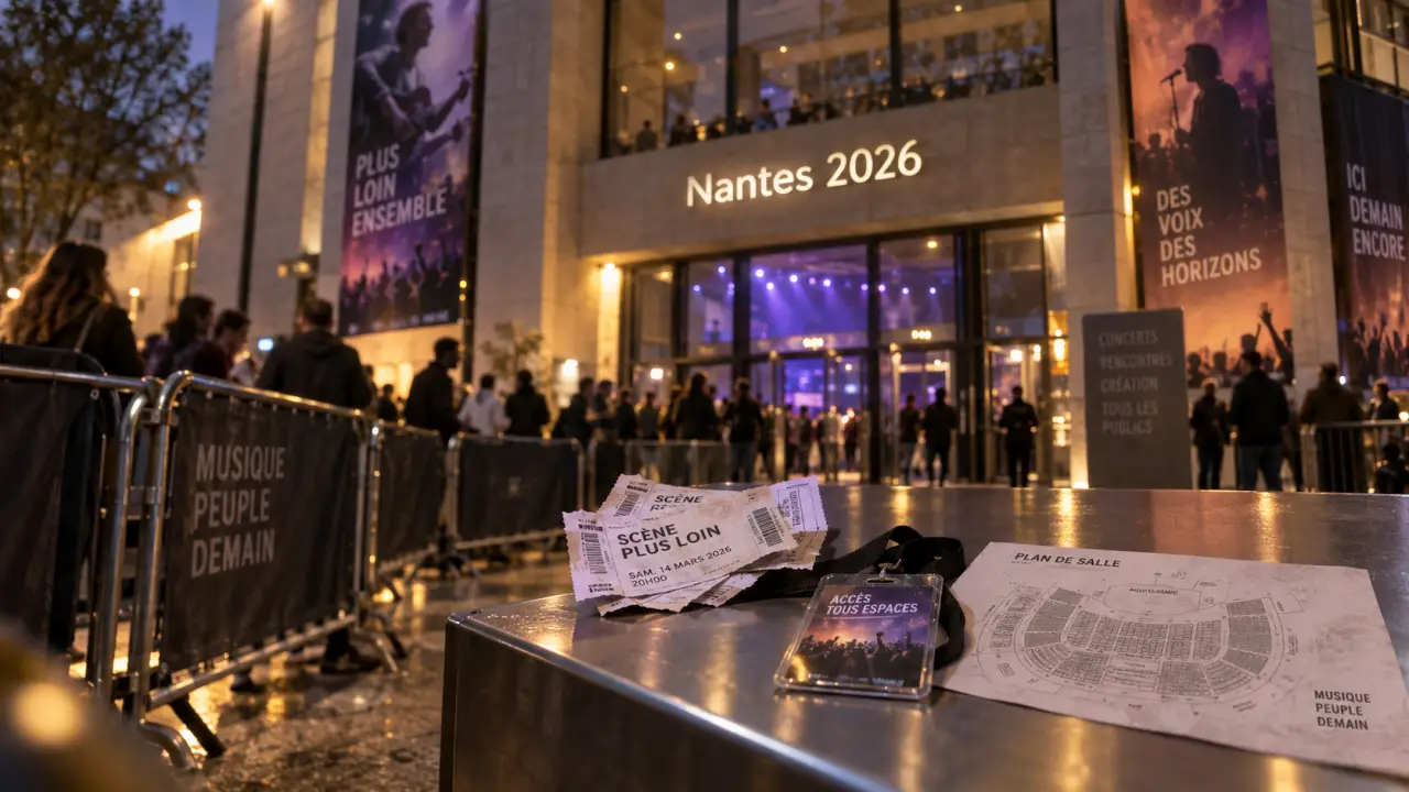 Concert 2026 Nantes : billetterie et guide de réservation