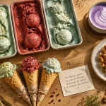 Benny Coco, un nouveau glacier artisanal place du Bon-Pasteur à Nantes