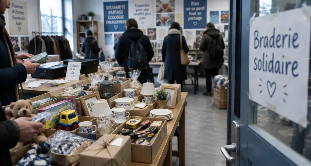 Une braderie solidaire ce samedi au Secours populaire de Nantes-Est