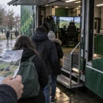 Un camion d’orientation sur les métiers agricoles arrive sur l’île de Nantes