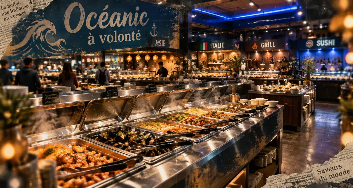 À Orvault, Océanic ouvrira mardi avec 500 plats à volonté