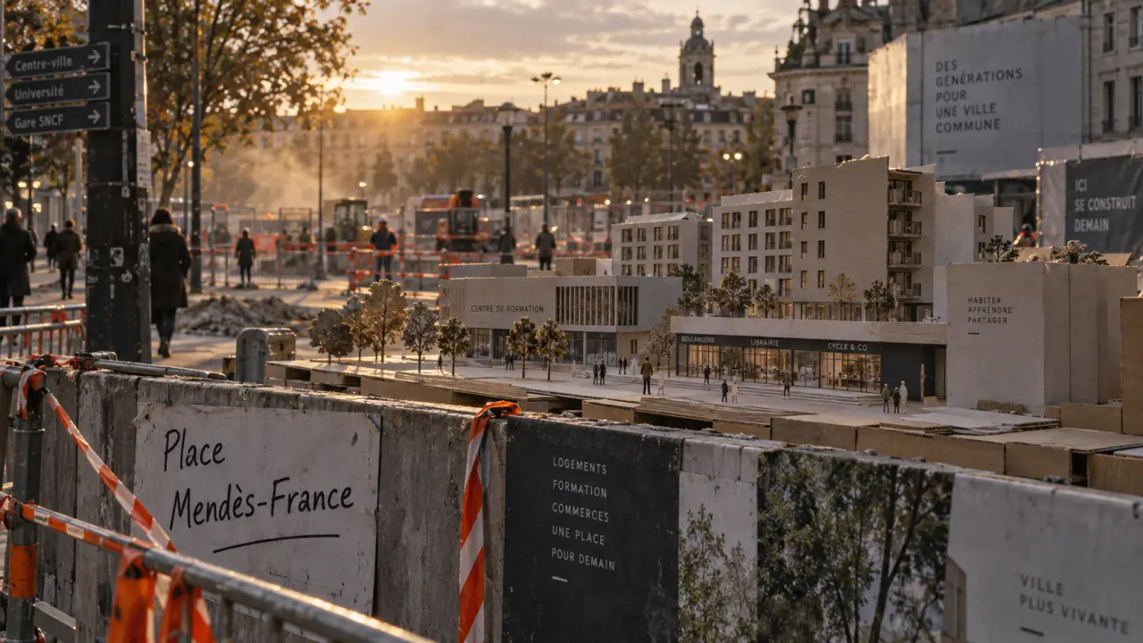 Place Mendès-France : un programme de 94 logements est lancé