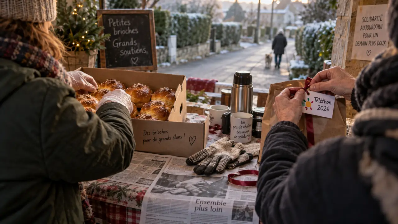 Téléthon 2026 : la Croix-Rouge prépare sa vente de brioches près de Nantes