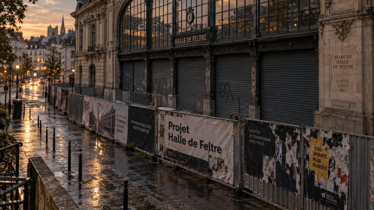 À Nantes, Vicartem rachète l’ancienne Halle de Feltre, occupée par C & A