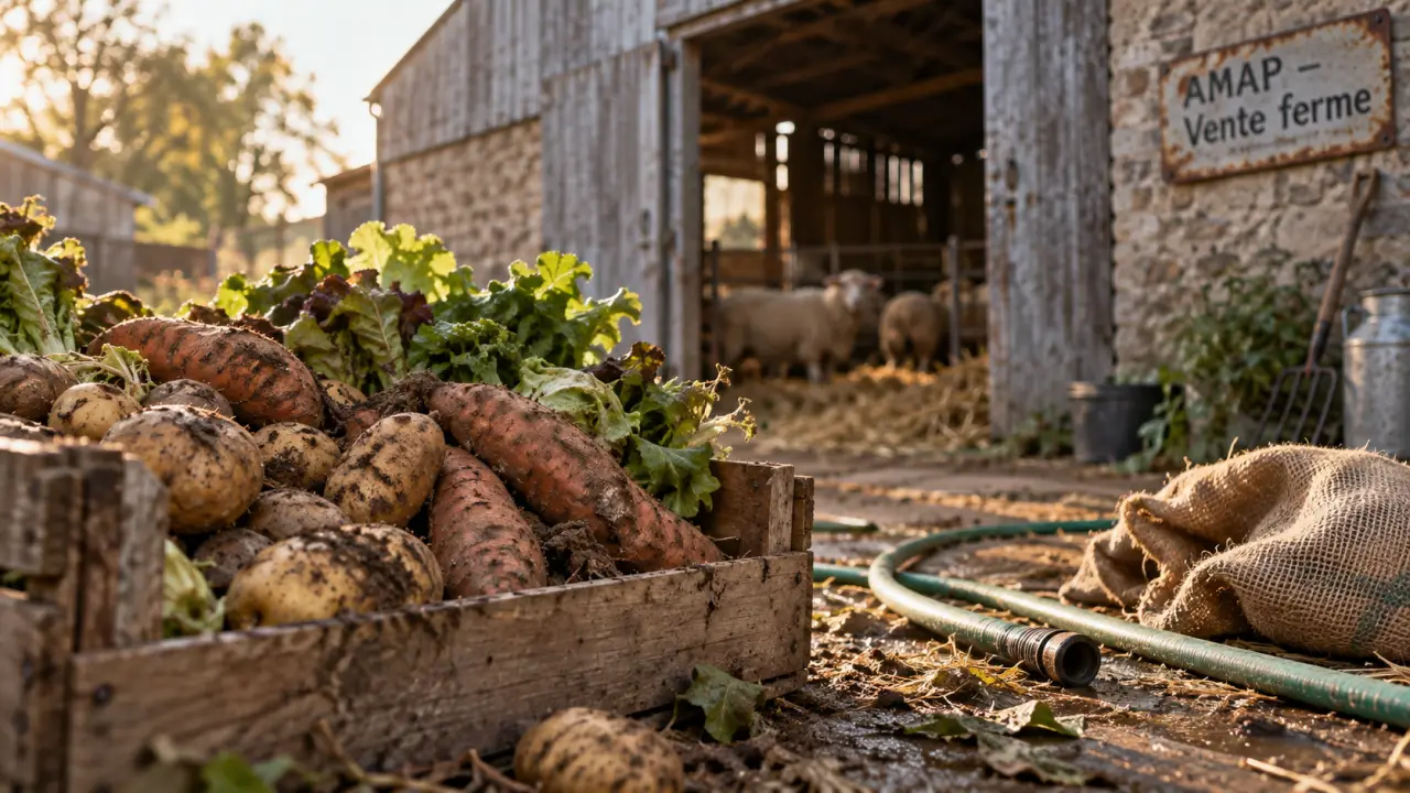 Au Pellerin, le Vieux Hangar cultive légumes bio et élève des brebis