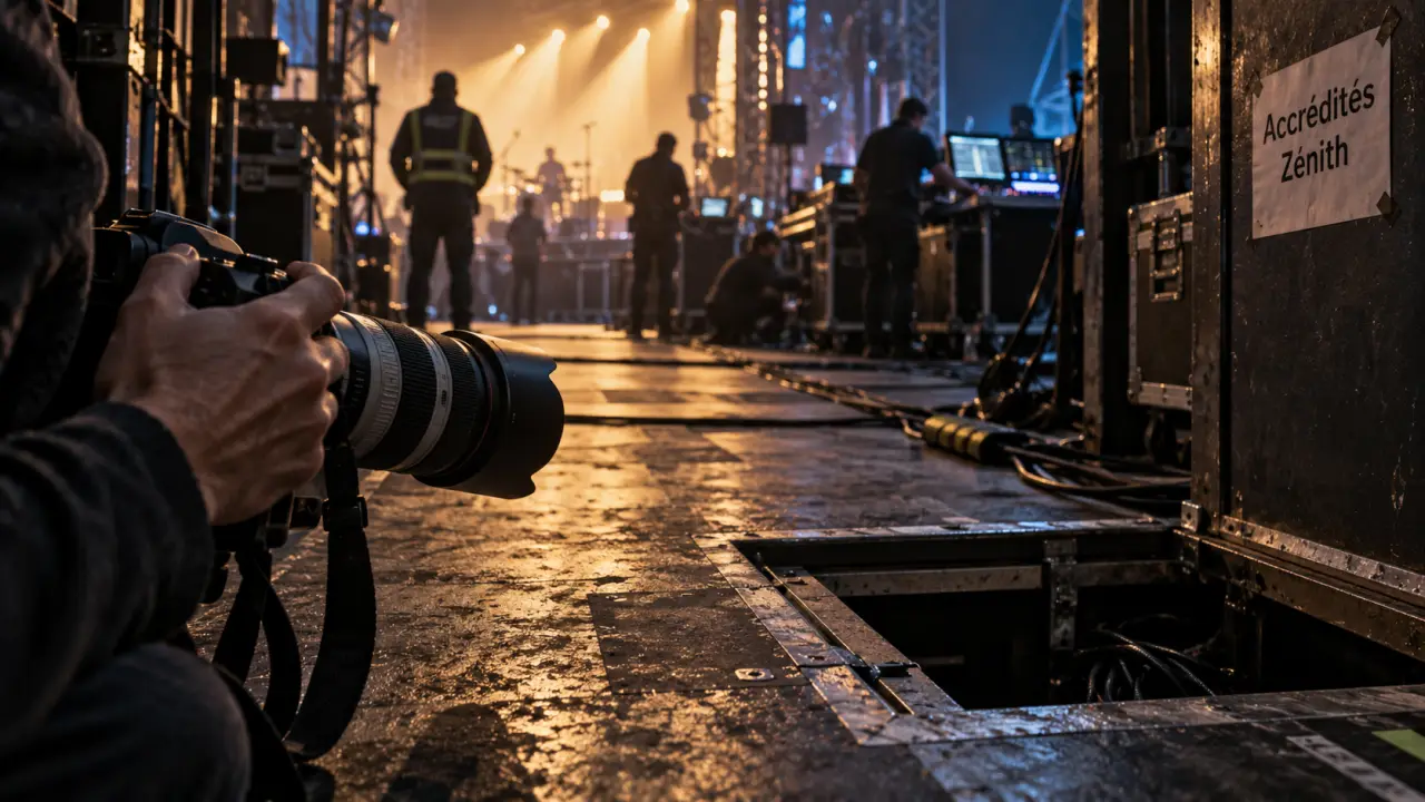 Au Zénith de Nantes, douze amateurs photographient l’envers des concerts